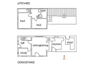 Plan of Manor Holding Cottage